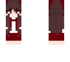 red ribbon girl | Minecraft Skin