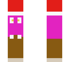 a version of cupcake of chica inspired in christmas