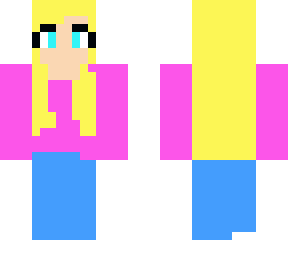 casual blonde hair girl