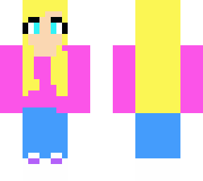 casual blonde hair girl updated