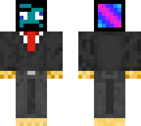 sophisticated rainbow head