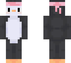blushing penguin ninja light pink