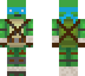 Leonardo Rottmnt Minecraft leonardo | Minecraft Skins