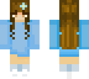 light blue girl