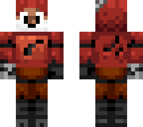 nezerit in foxy costume