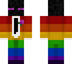 pride tuxedo enderman