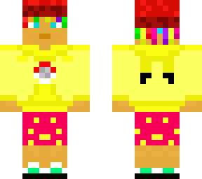 rainbow teen/ pikachu hoodie
