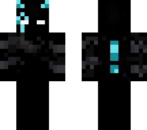 cyan / teal demon