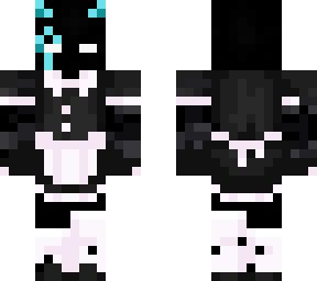 cyan / teal maid