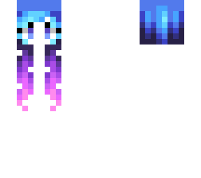 female hb - blue purple & pink ombre