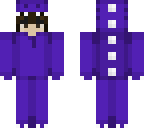 matching green and purple dino skins