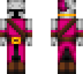 rose-cloaked guard