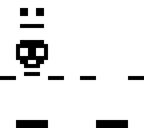 blank face