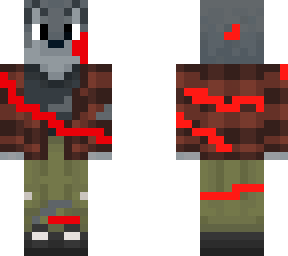 bloody wolf dude