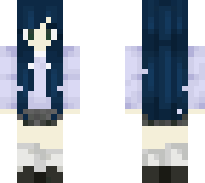 blue hair girl :)