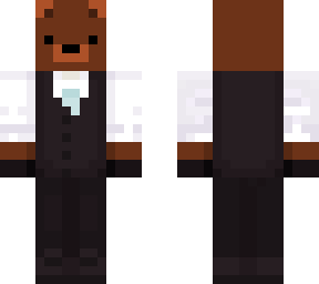 brown bear is fancy