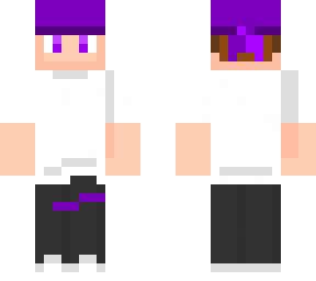 eminem in purple with brown hair