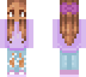 naya (my sister's) minecraft avatar  [do not steal]