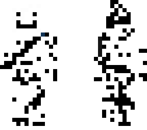 pixel man