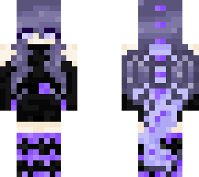 purple dragon girl