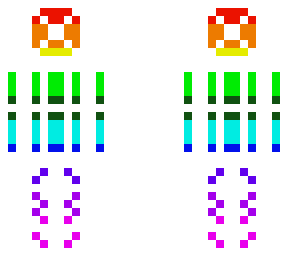 rainbow weird blocky thing