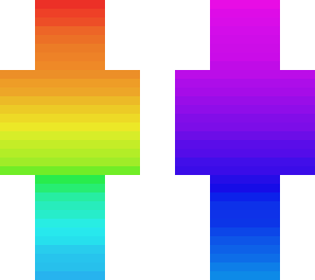 uncompleta rainbow skin