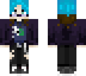 blue hair and pronouns (fixed)