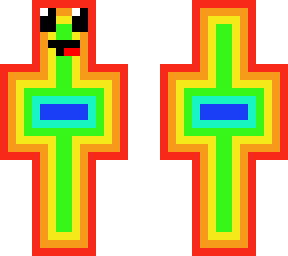 cute rainbow skin