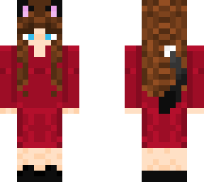 red dress cat girl (i guess)