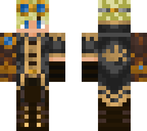 steampunk man blond hair