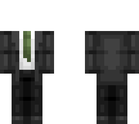 suit and tie ob 1.3 black and green