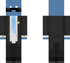 suited blue