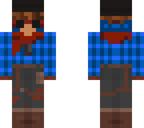 blue artualcm with dirty/brown hair