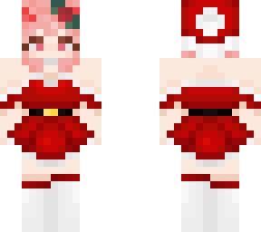 kyten christmas dress skin
