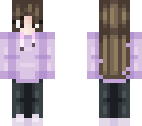 light purple hoodie girl | by wfelzera