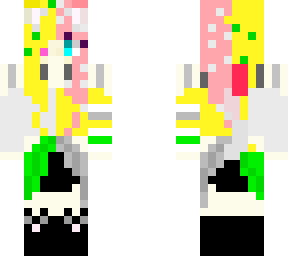 minecraft fan girl recolord