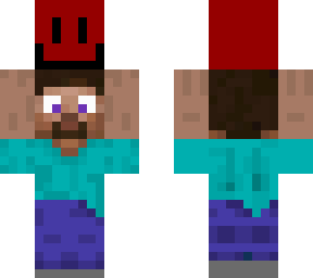 steve holding blob