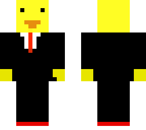duck in a suit