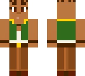 green vest