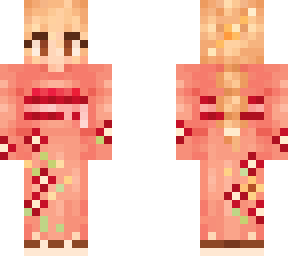 pink kimono