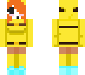yellow shy gal