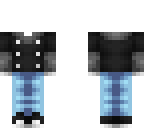 ob - fancy dark gray coat & jeans v2