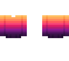 ob - yellow to purple sunset sweater fade