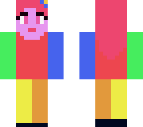 rainbow girl