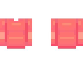 sweater/hoddie template (red)