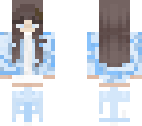 blue cute winter outfit ??