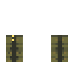 jeans template yellow