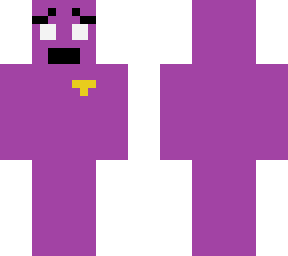purple guy afraid