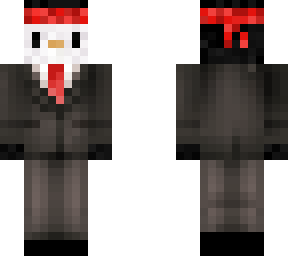 red suit penguin