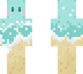 sea with skin on base